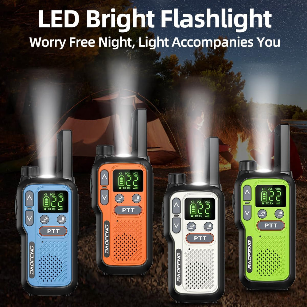 Walkie Talkies Long Range for Adults,Rechargeable Walkie Talkies FRS NOAA Fam...