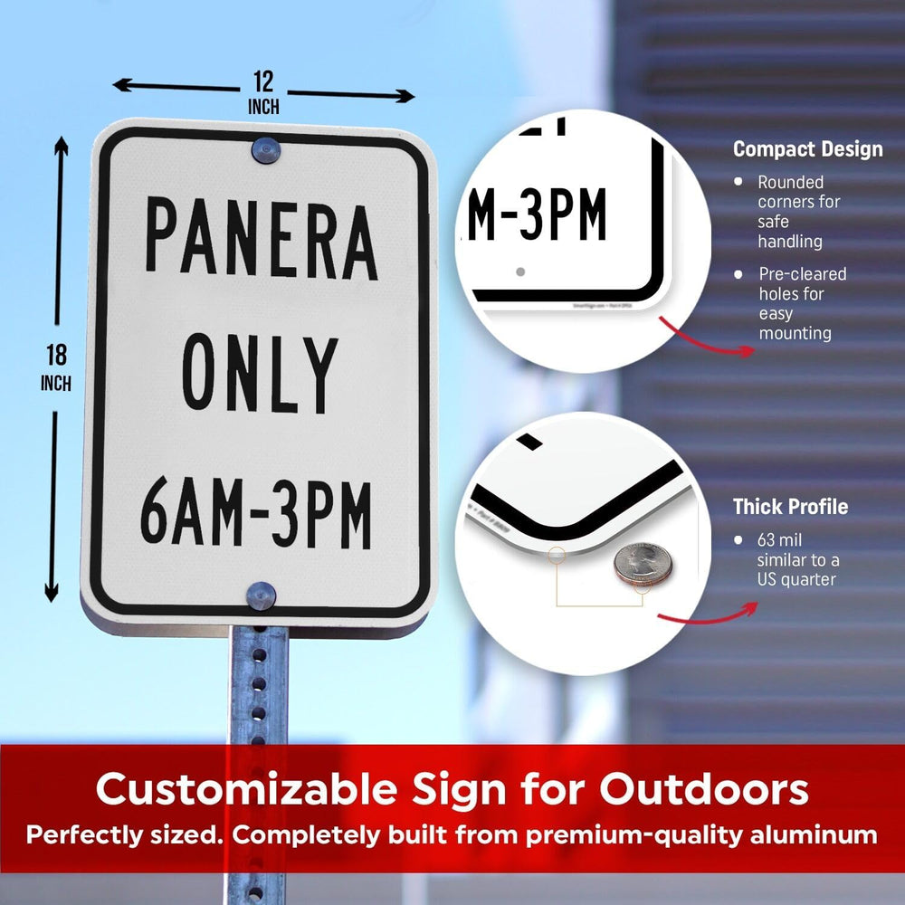 "Add Your Own Message" Customizable Sign By SmartSign | 12" x ...