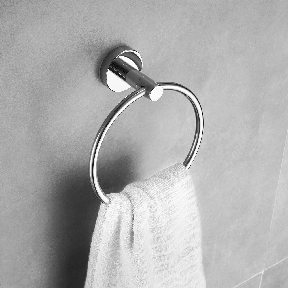 Chrome Toilet Paper Holder Towel Ring,Bathroom Hardware Set,Hand Towel Holder...
