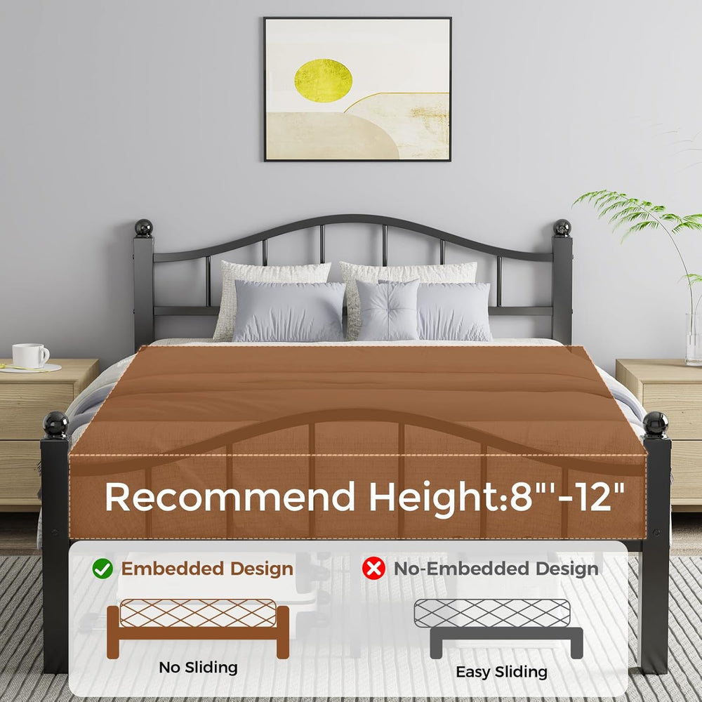 Full Size Bed Frames with Headboard