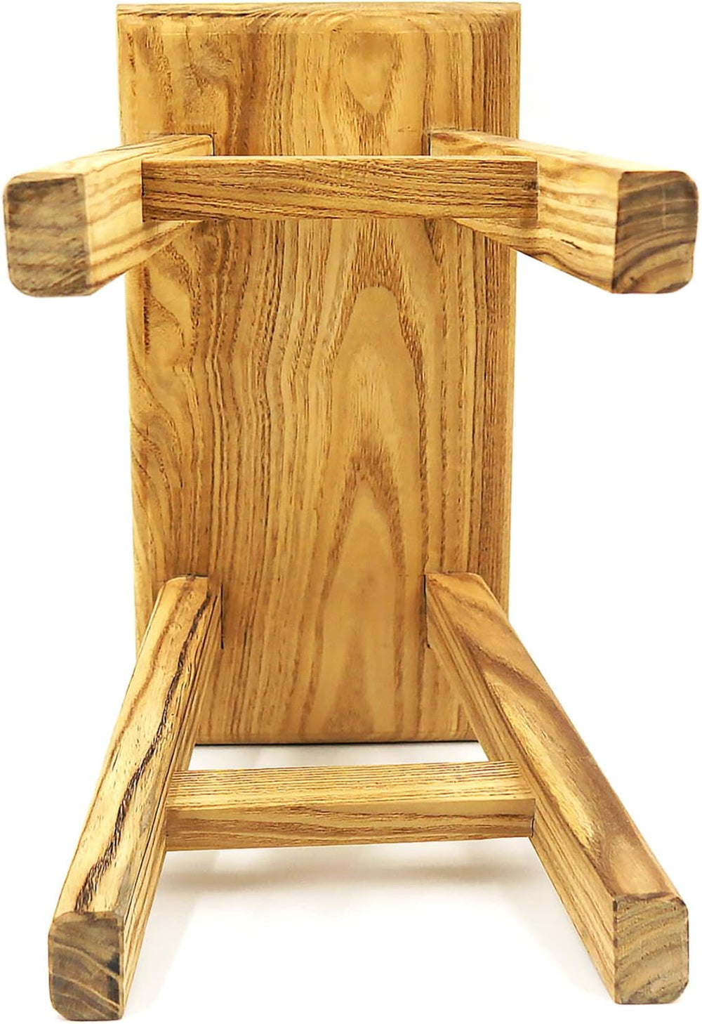 Handmade Solid Wood Stool Milking10 Height Wooden Step Stool Simple Wooden Vi...