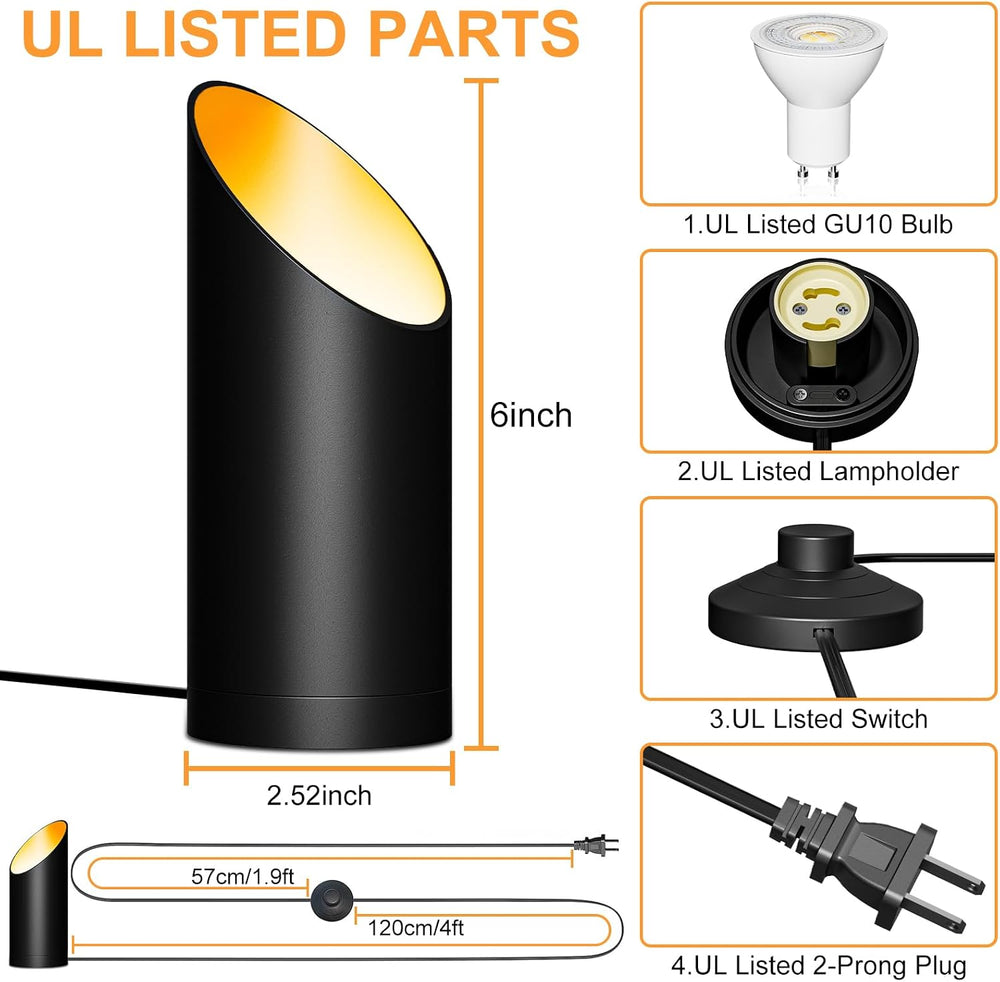 Uplighting Indoor Floor Can Lights,Spot Lights 7W 3000K GU10 LED Up Lights