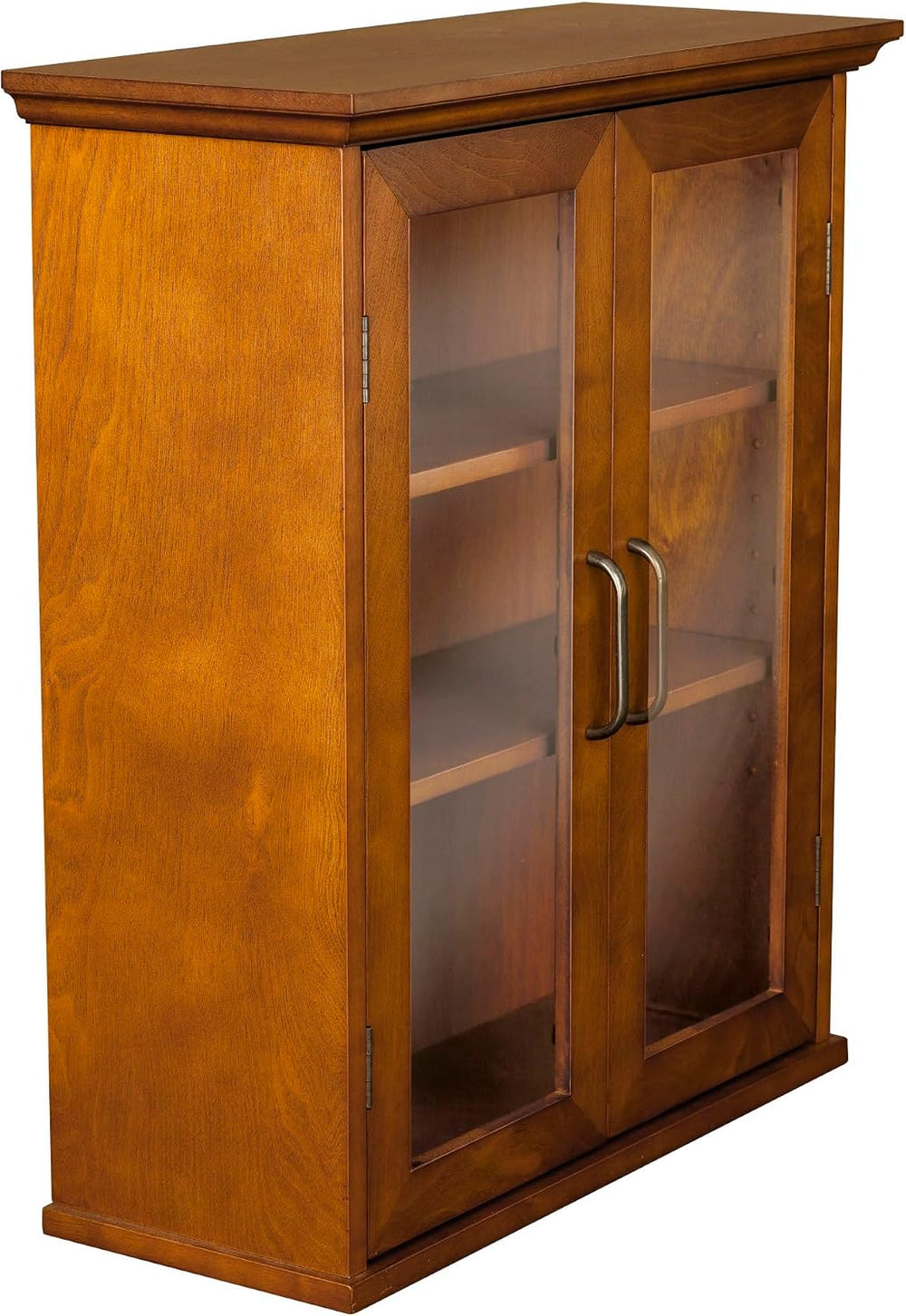 Teamson Home Avery Wooden Over The Toilet Bathroom Removable Wall Medicine Ca...