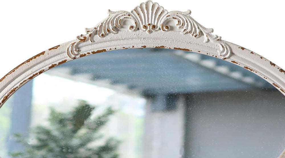 Vintage Oval Bathroom Mirrors for Over Sink 24" X 18"
