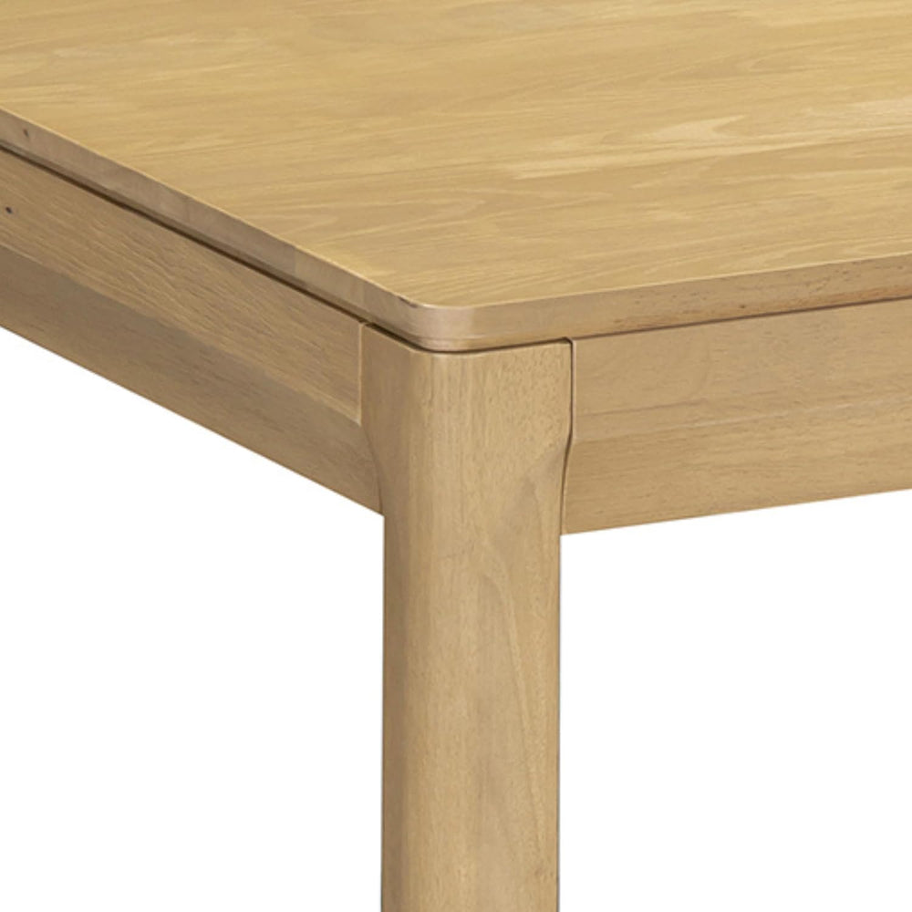 NTC Flow Modern Wooden Rectangle Desk Table with Hidden Drawer – Waterproof &...