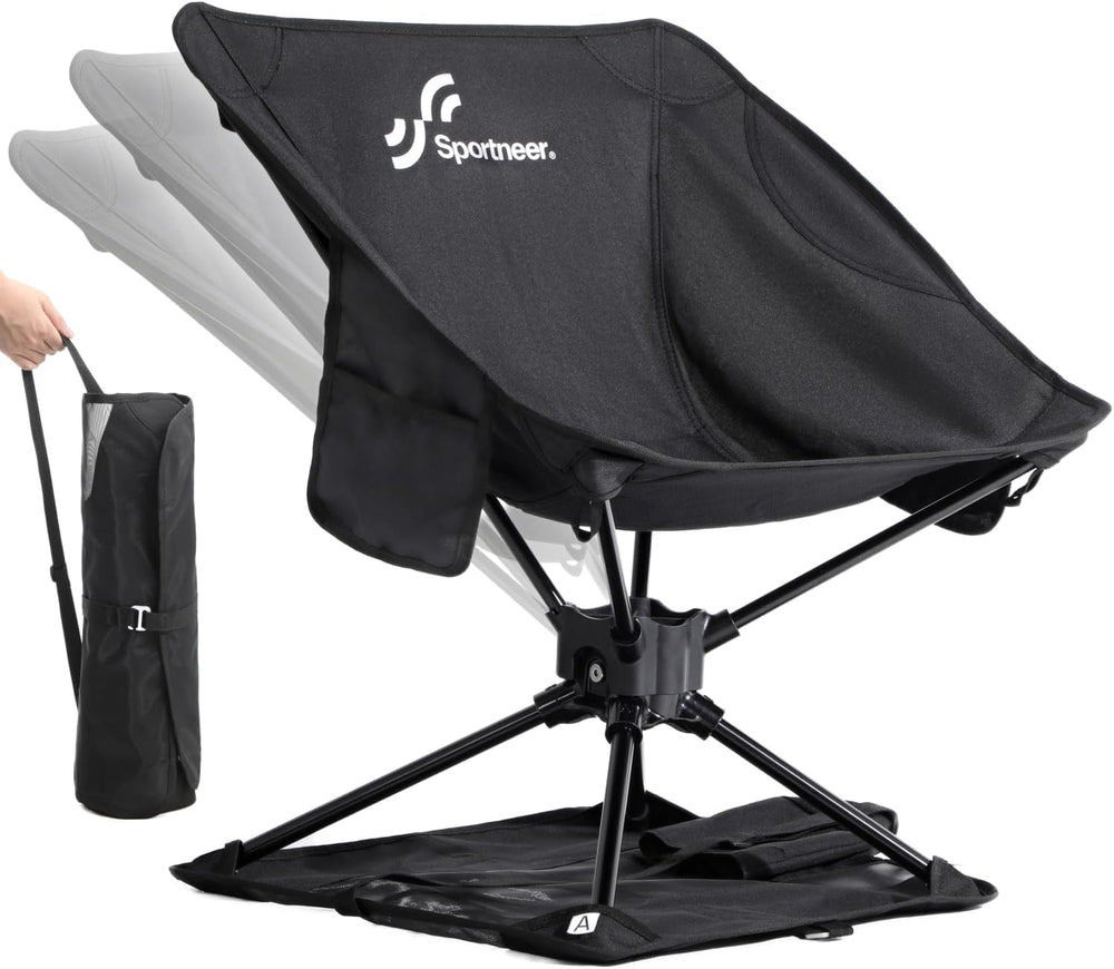 Sportneer Portable Rocking Chair, Gentle Sway Camping Chair, Lightweight Outd...