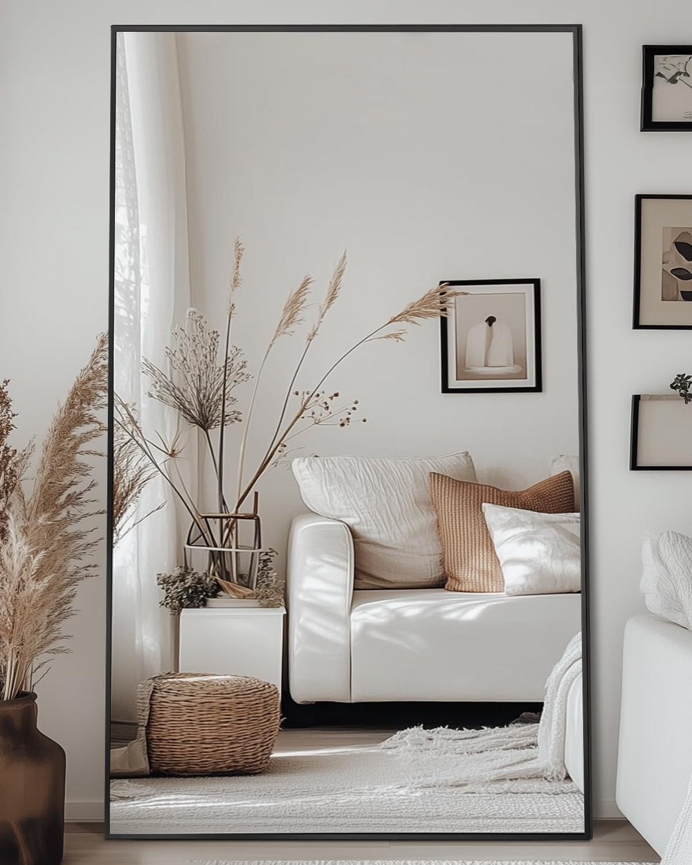 Antok Full Length Mirror, 81"x41" Floor Mirror for Bedroom, Dorm, B...