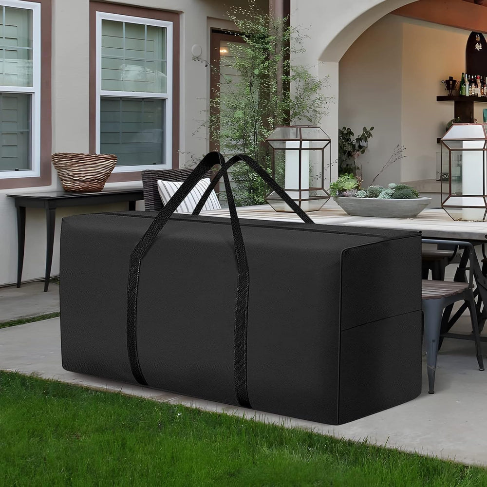 177 Gallon Outdoor Cushion Storage Bag 68 inch Extra Large Patio Furniture Cu...
