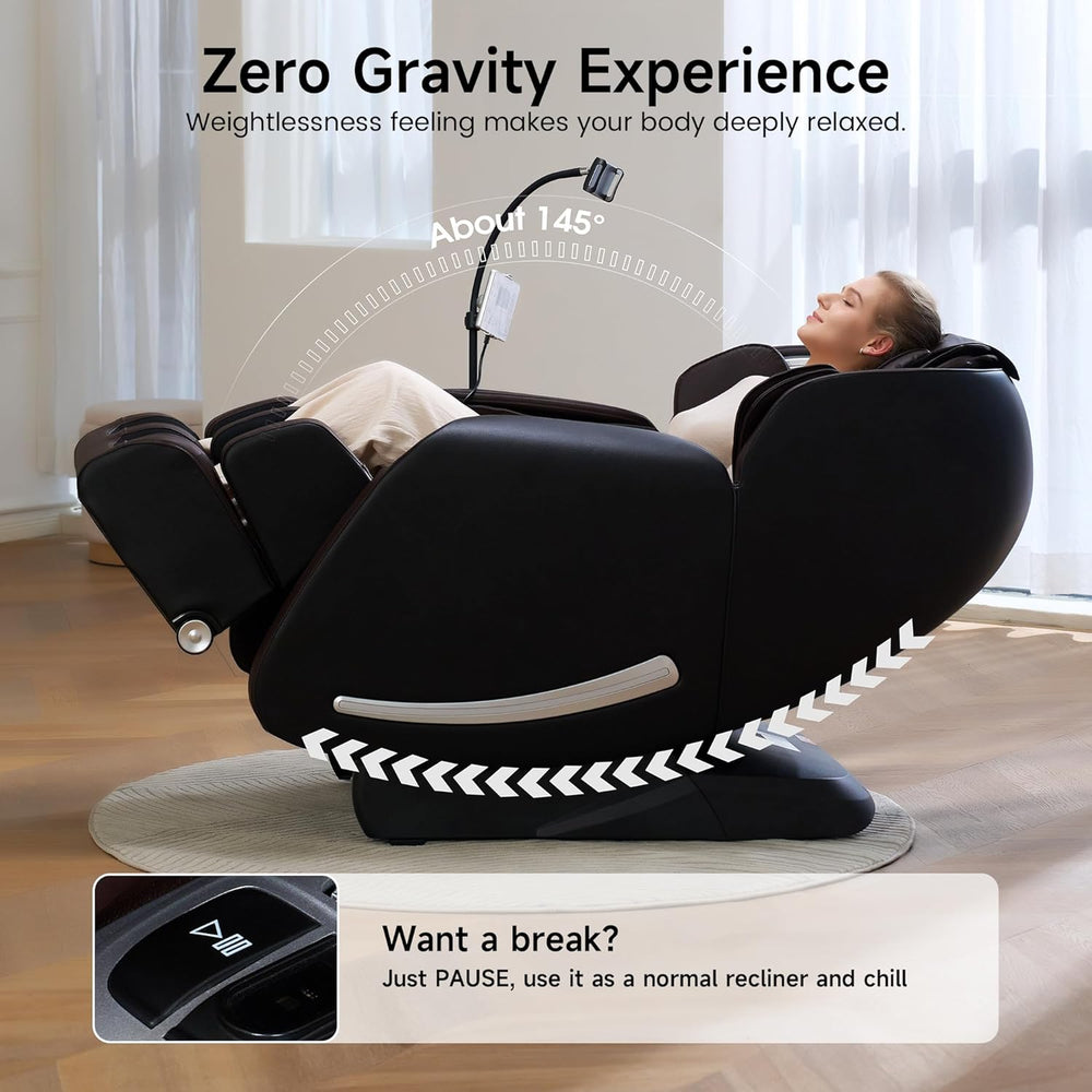 Real Relax 2026 3D Massage Chair Full Body with Unique Phone Controller