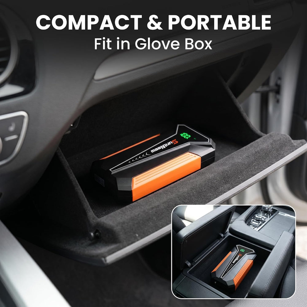 Car Battery Jump Starter 1500A 12V Lithium Jump Pack Portable