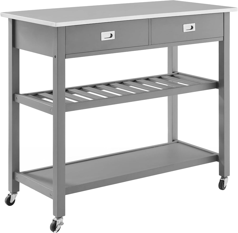 Crosley Furniture Chloe Rolling Kitchen Island