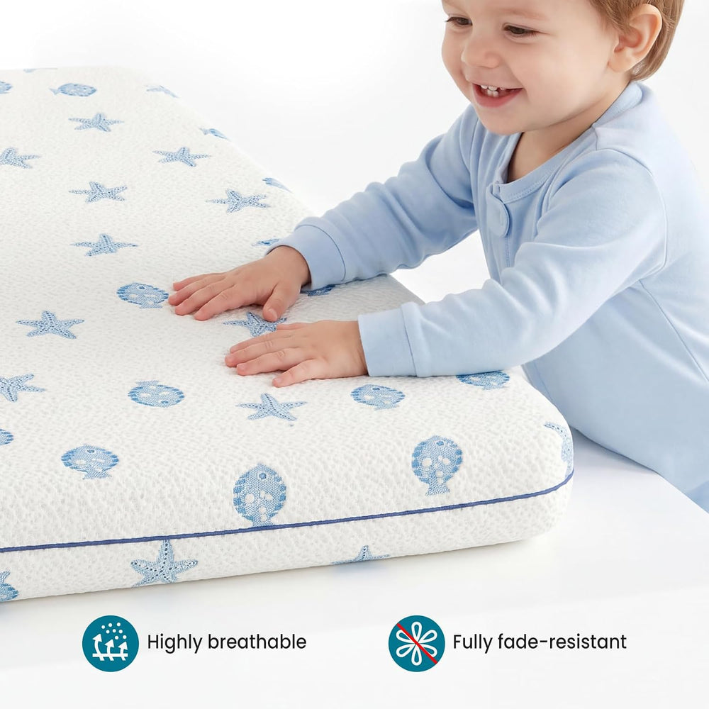 JOYMISS Pack n Play Mattress for 41x29: 2" Thick Tencel Cover,Gel Memory...