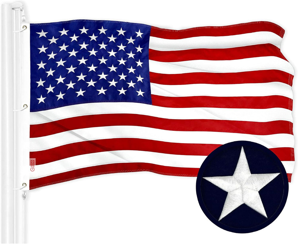 G128 Combo Pack: American USA Flag 5x8 Ft & Texas TX State Flag 5x8 Ft | ...