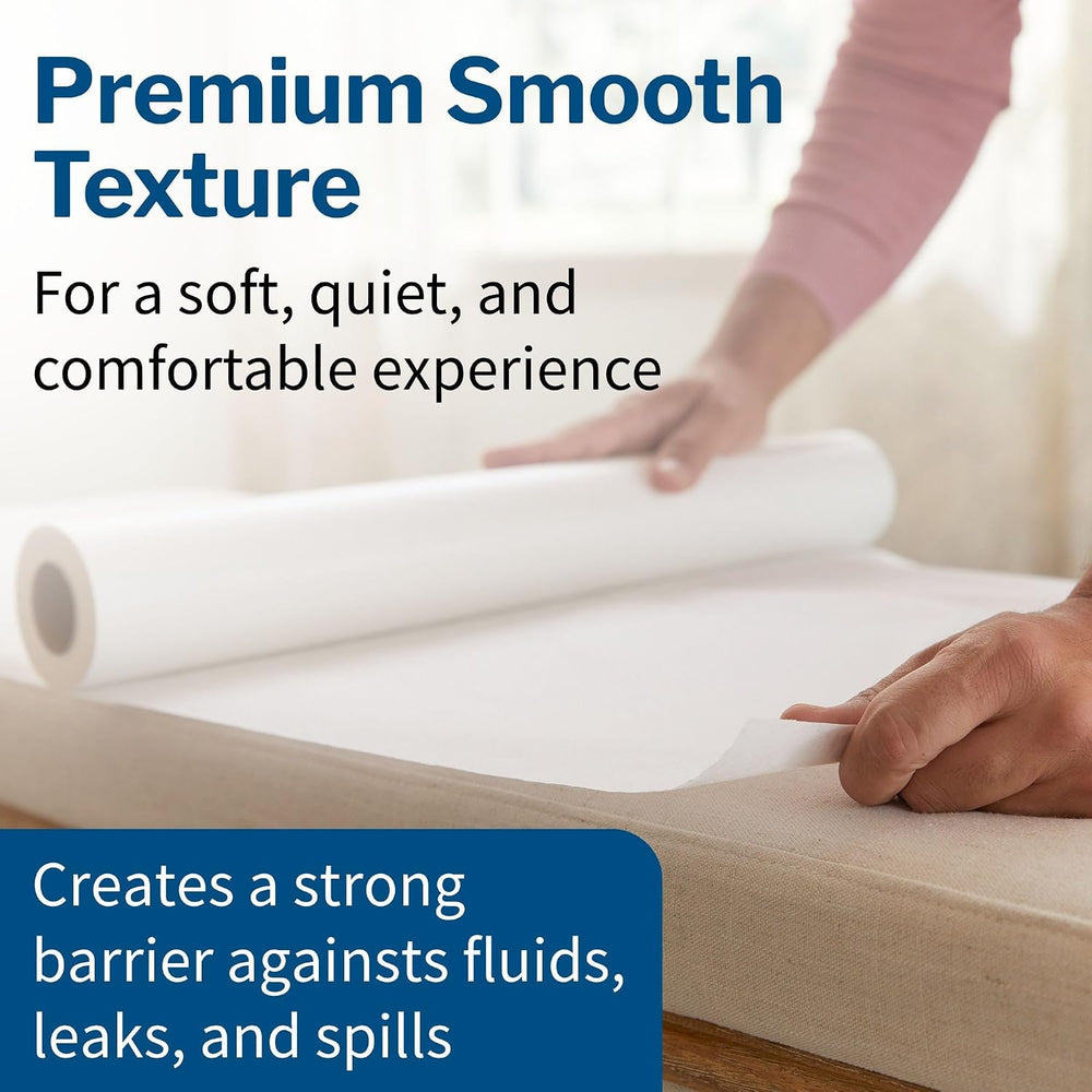 McKesson Medical Exam Table Paper Rolls, Spa, 18 in x 225 ft, 12 Rolls