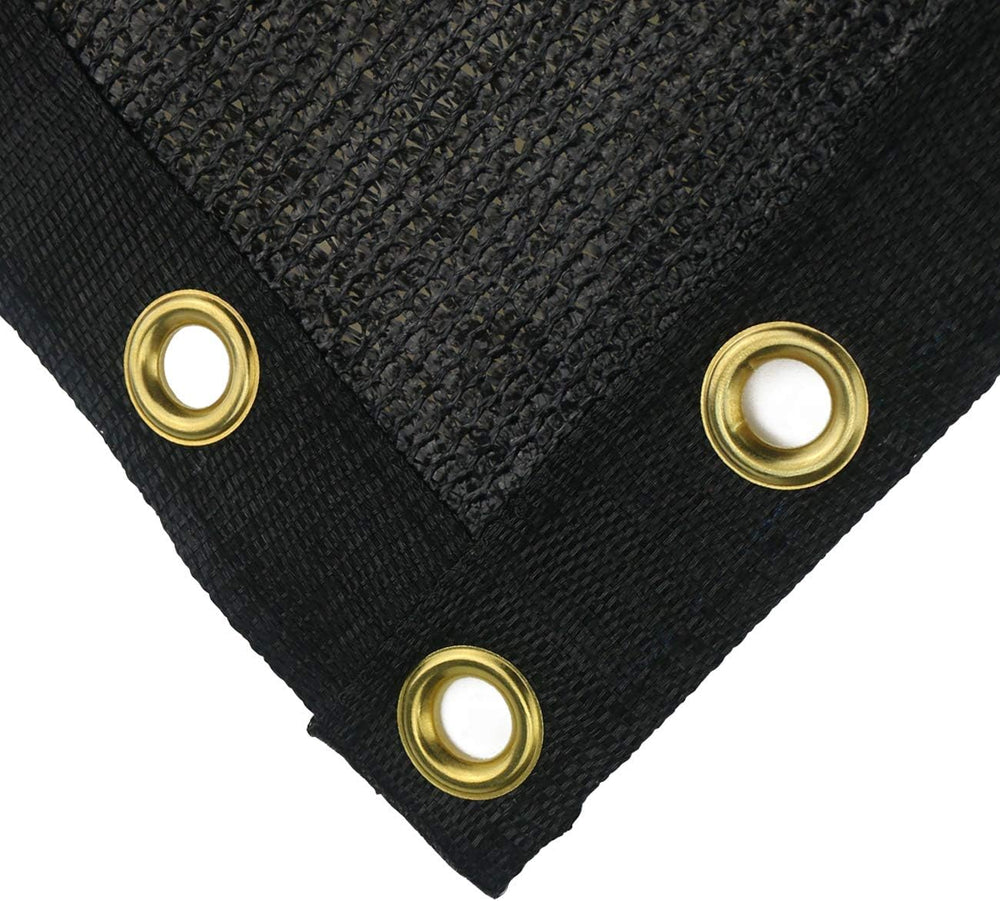 Sunnyglade 4 ft x 50 ft Privacy Screen Fence Heavy Duty Fence Cover Black