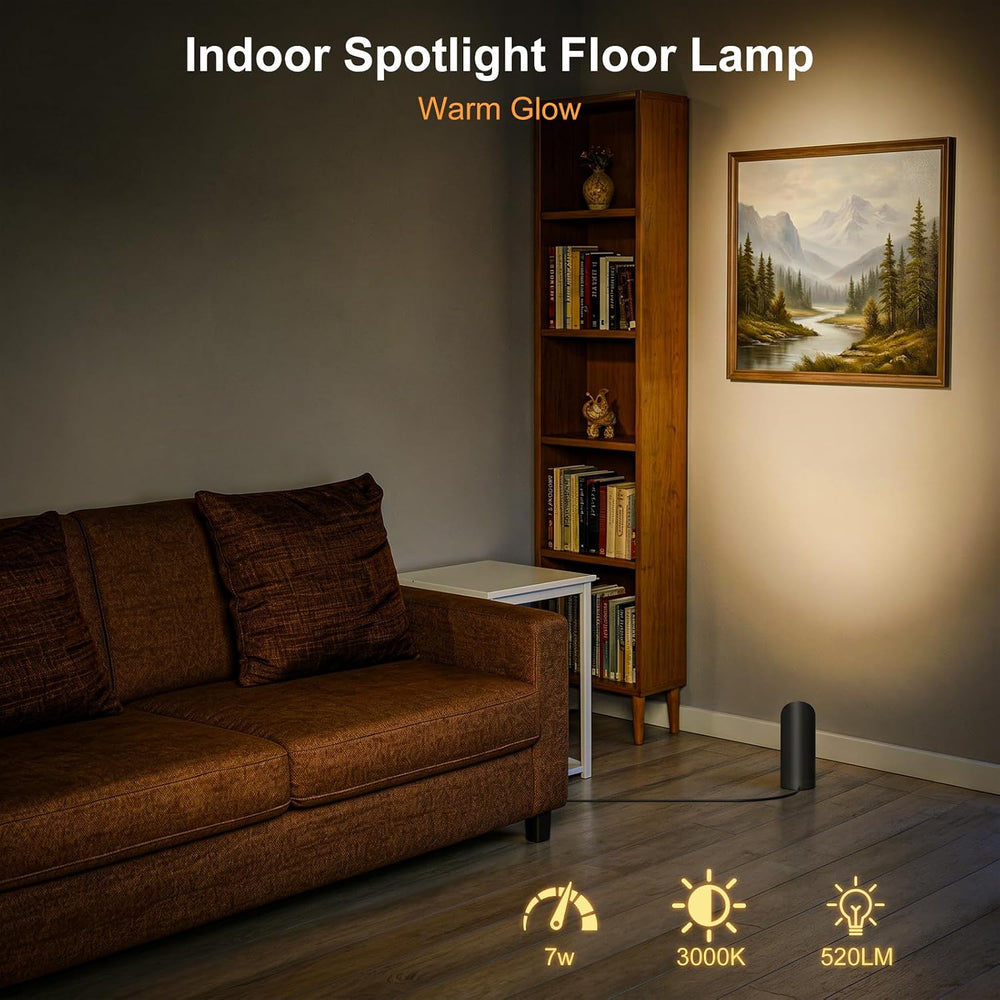 Uplighting Indoor Floor Can Lights,Spot Lights 7W 3000K GU10 LED Up Lights