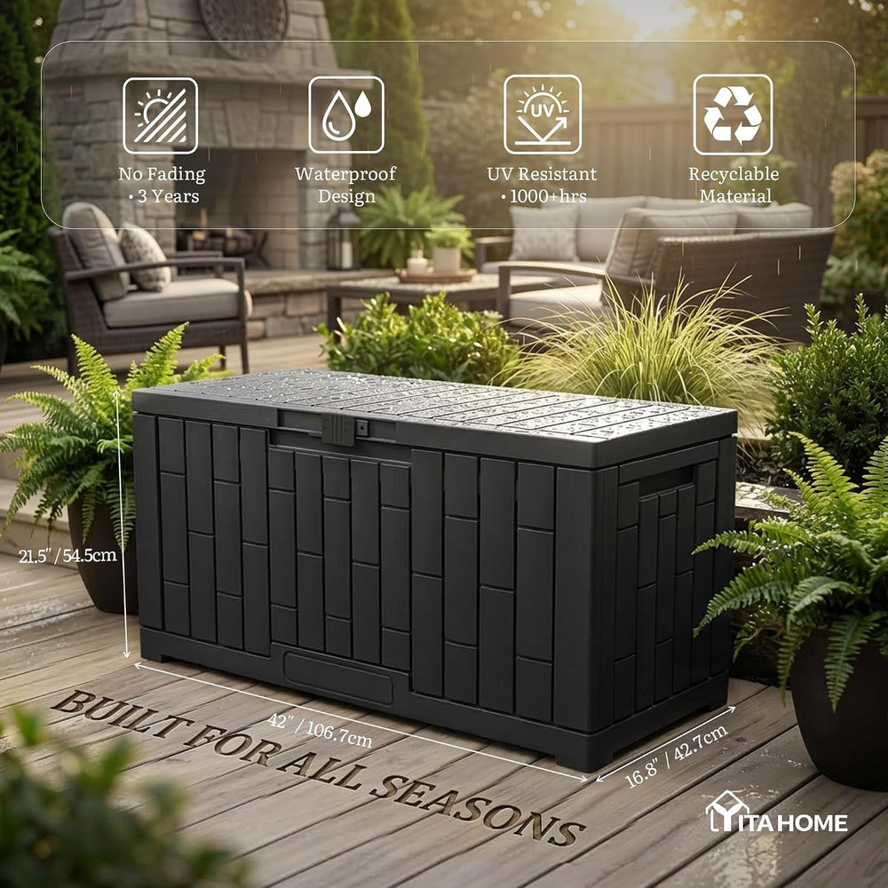 YITAHOME 60 Gallon Outdoor Storage Box