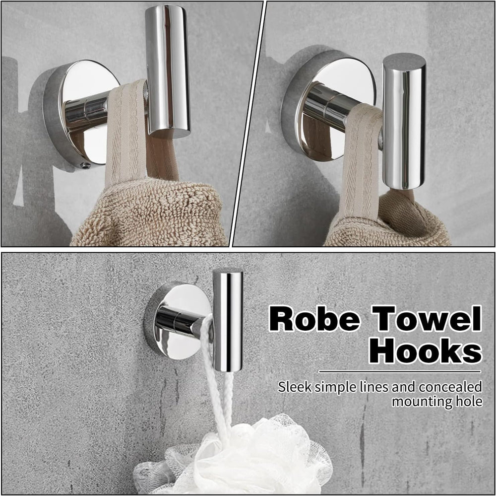 20pcs Brushed Nickel Bathroom Hardware Set