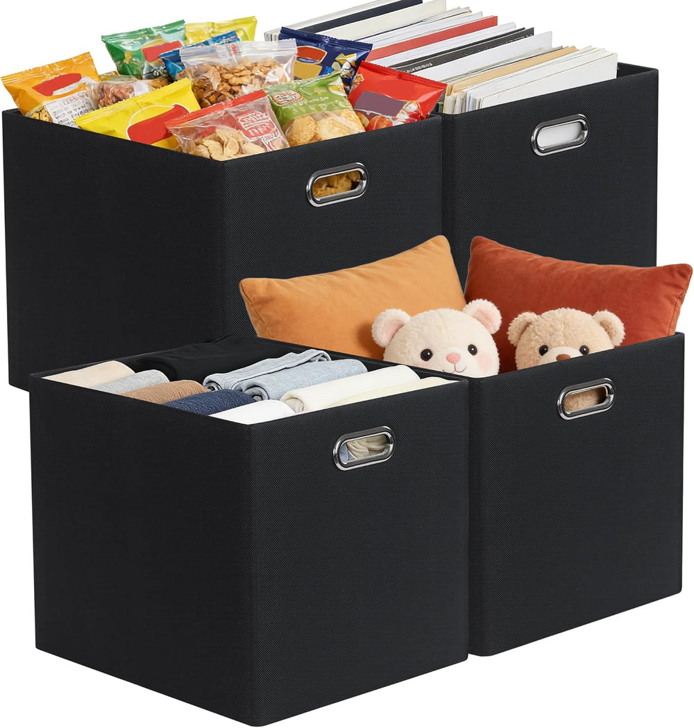 Posprica 3X Thicker Collapsible Storage Bins,13×15x13 Foldable Storage Cube B...