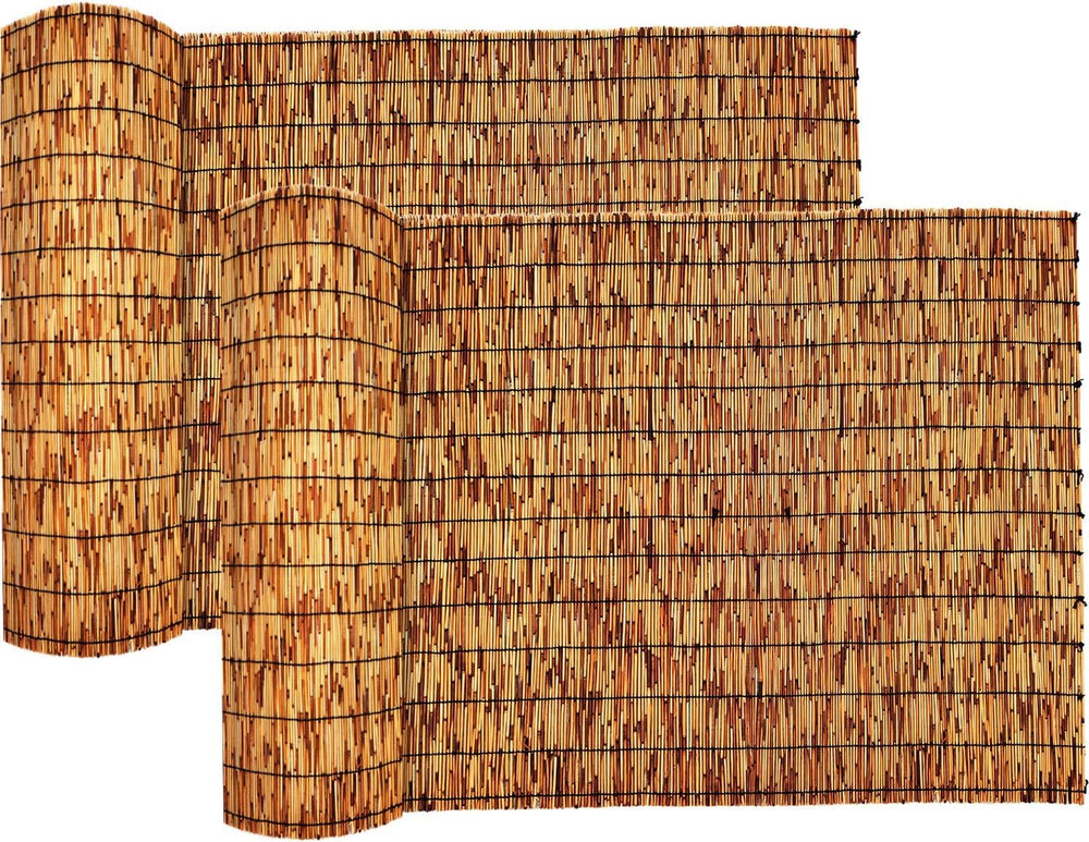 Reed Fencing Rolls,Patio Privacy Screen,Decorative Bamboo Fence Rolls for Pat...