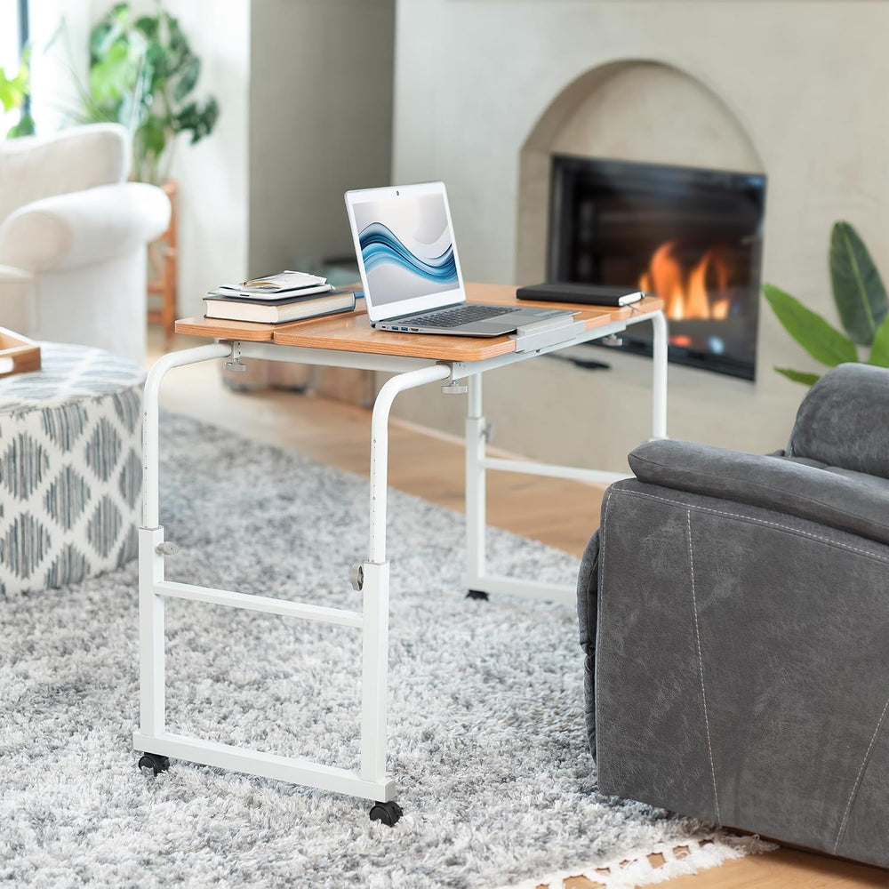 VIVO Tilting Mobile Over the Bed and Recliner Table
