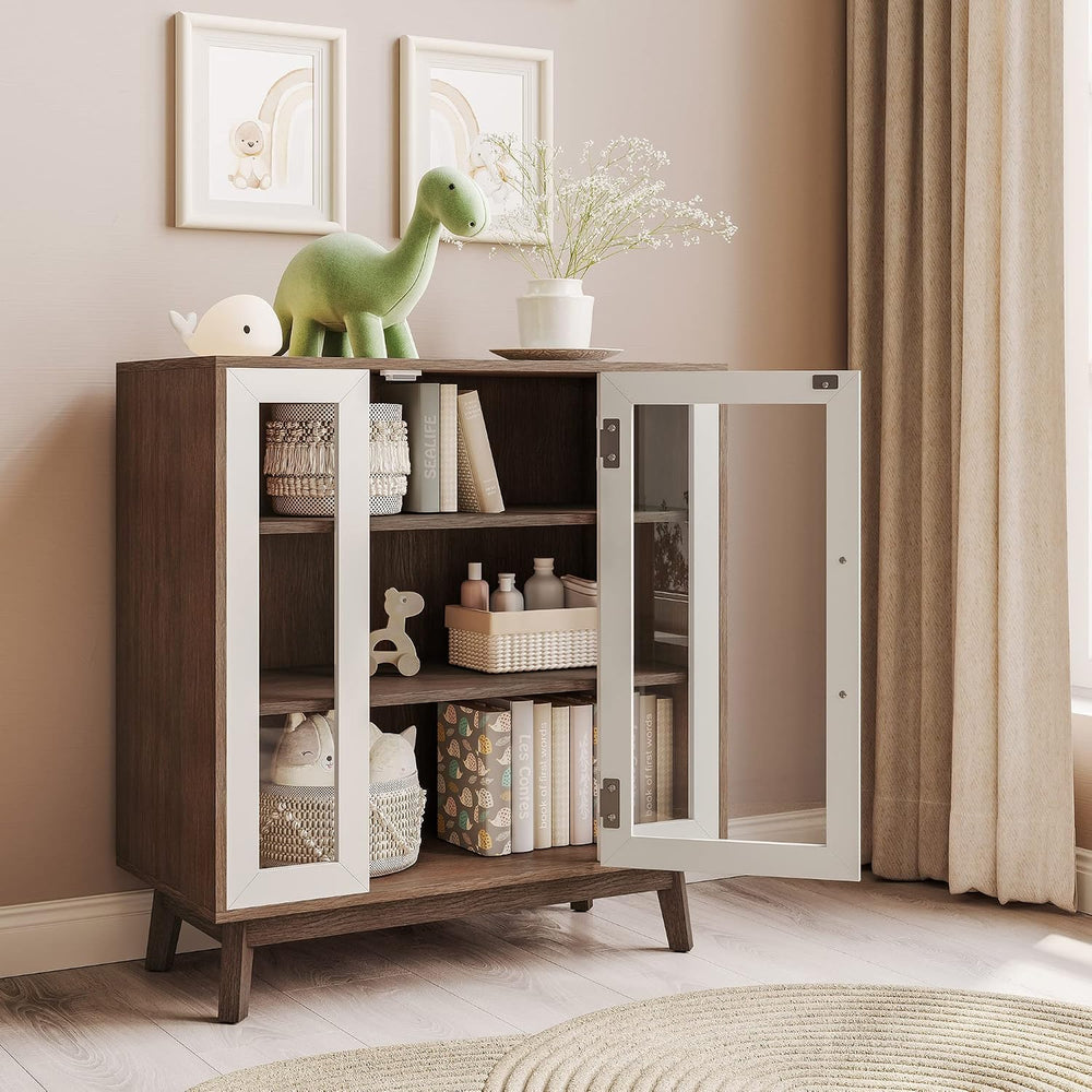 BELLEZE 31" Storage Cabinet-White