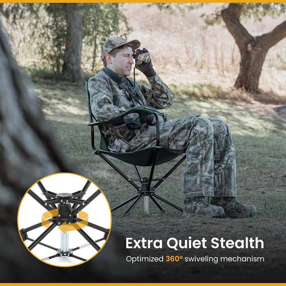 ARROWHEAD OUTDOOR 360° Degree Swivel Hunting Chair