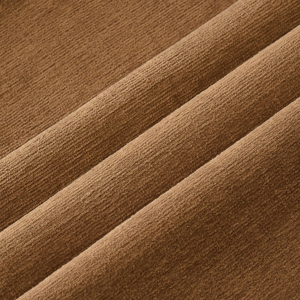 MIULEE Bronze Chenille Couch Euro Throw Pillow Covers, 26x26