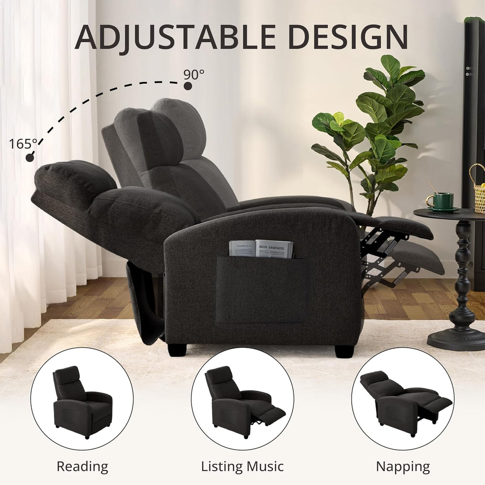 Recliner Chair for Living Room, Modern Adjustable Home Theater