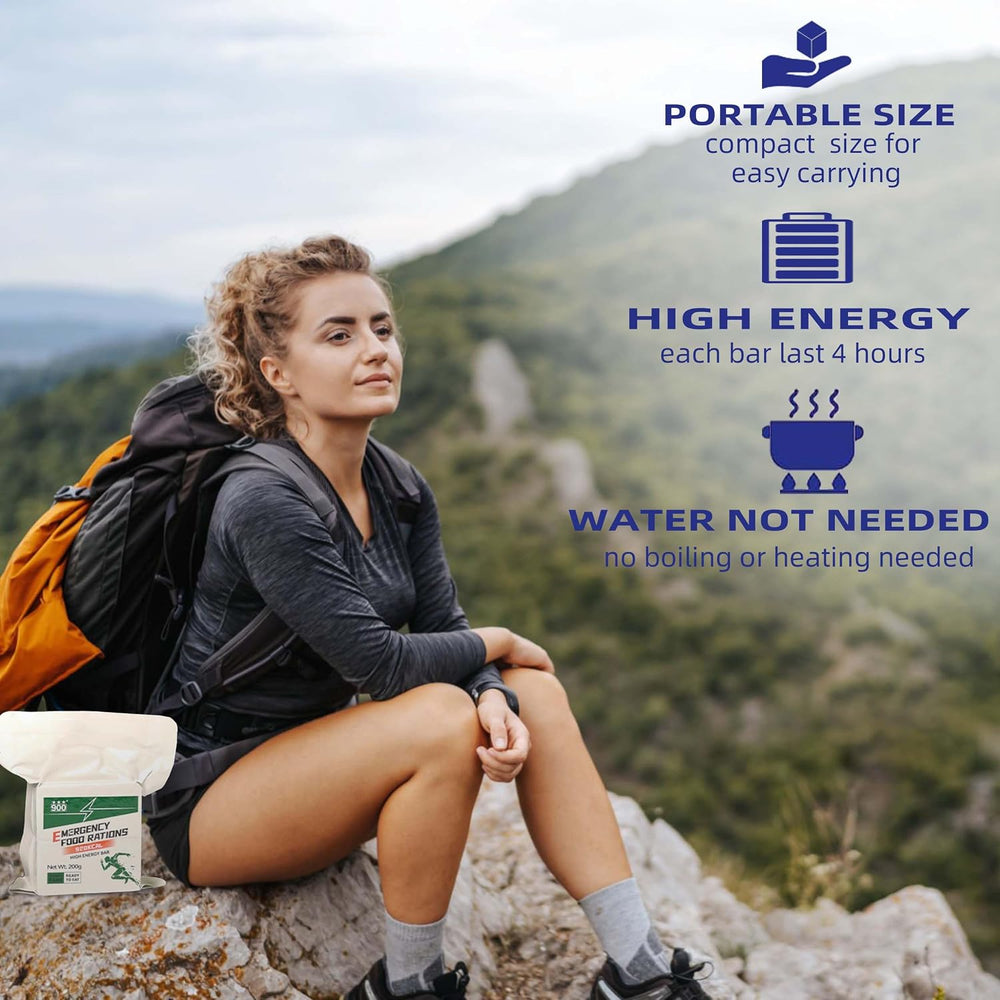 Survival Food, 20-Year Shelf Life, 5520 Calories, Original Flavor Rations