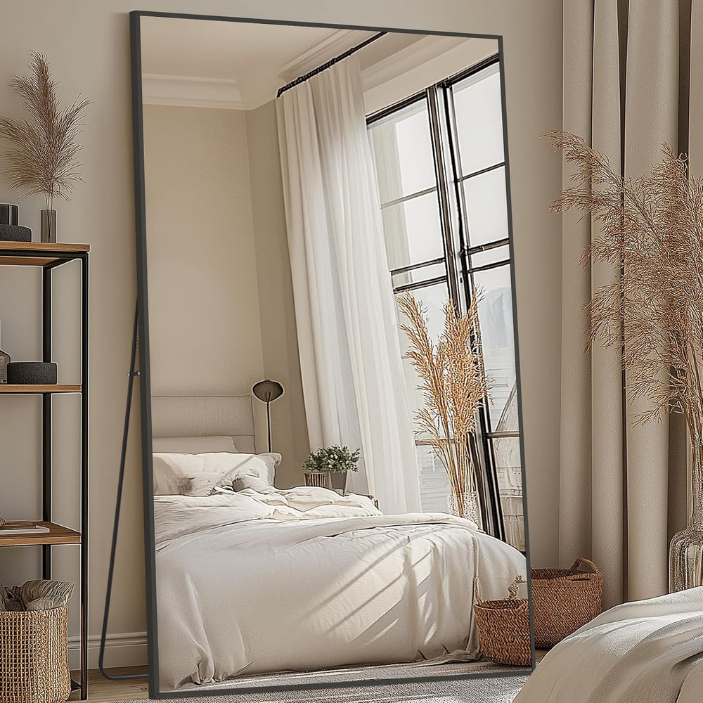 MELOMOIR 44"x72" Oversized Floor Mirror, Freestanding, Large Full B...