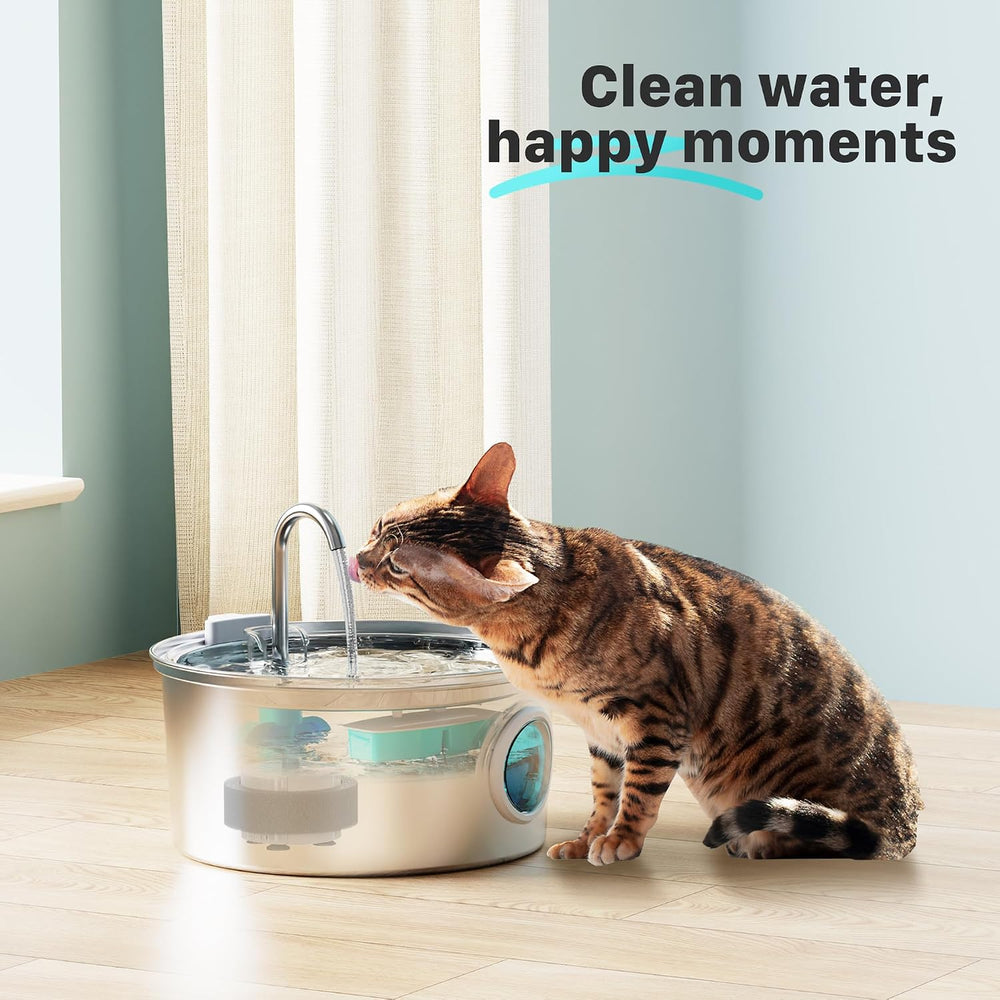FOFNON Cat Fountain Replacement Filters: 24 Pet Fountain Filter for FOFNON Ca...