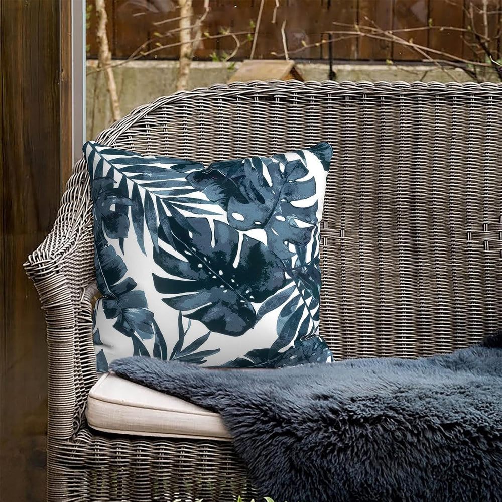 Outdoor Pillows for Patio Furniture 18x18 inch, Square Outdoor Throw Pillows ...