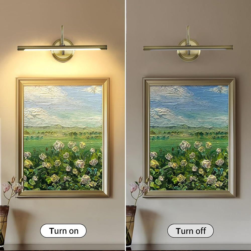 JOOSENLUX Modern LED Picture Lights Fixtures,Art Decor Metal Artwork Mini Acc...
