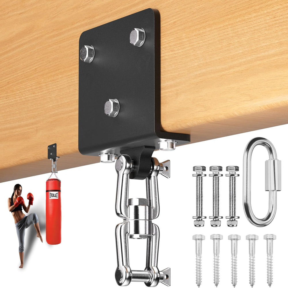 Heavy Bag & Punching Bag Hanger, Wall, Ceiling, Beam Mount Options