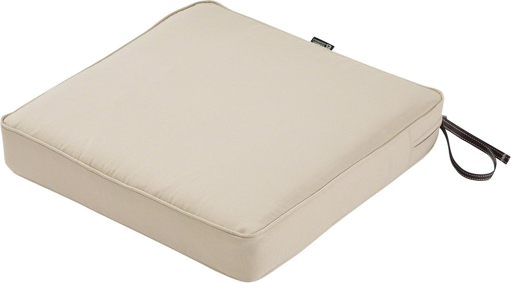 Classic Accessories Montlake Water-Resistant 19 x 19 x 3 Inch Square Outdoor ...