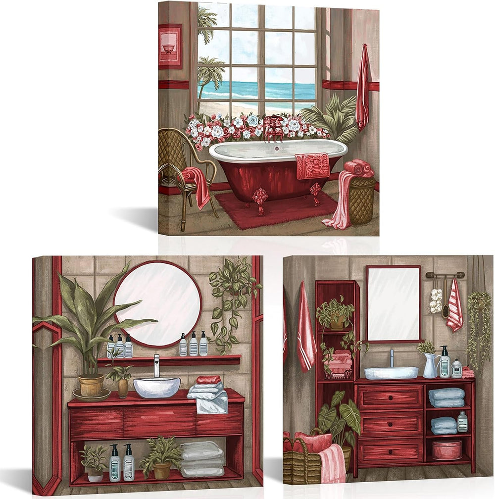 Conipit Bathroom Pictures Wall Decor Bathroom Accessories Paintings Bathtub C...