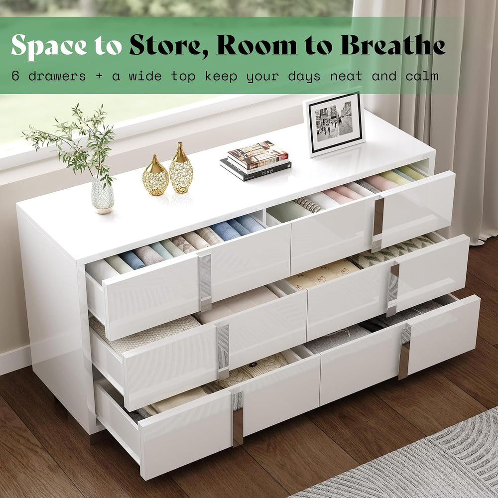 AMERLIFE 5-Piece Modern Bedroom Sets with King Size Upholstered Platform Bed ...