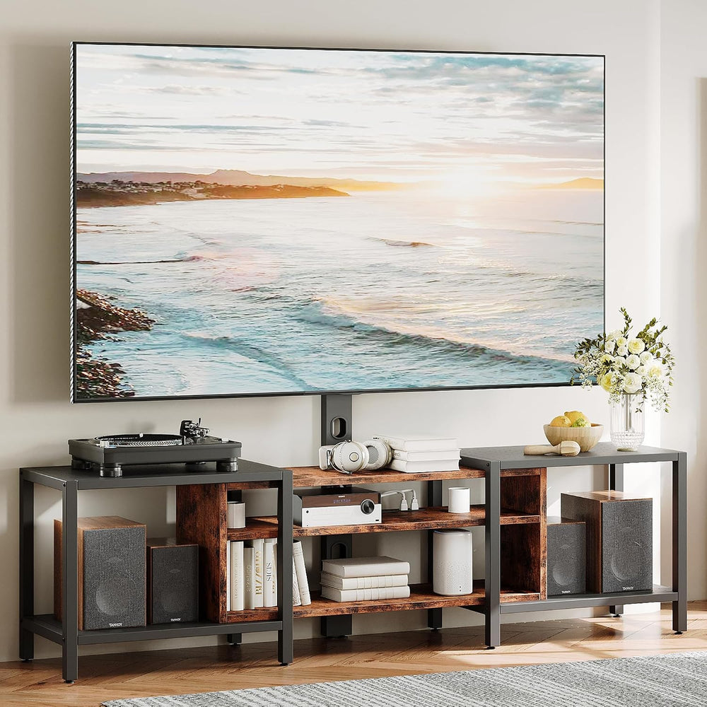 IRONCK 79 Inch TV Stand with Mount & Power Outlet for TVs up to 85",...