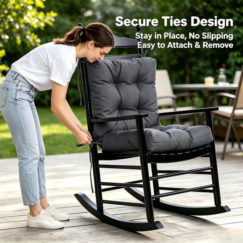 QILLOWAY Outdoor Chair Cushion for Patio Furniture, Waterproof Patio Cushions...