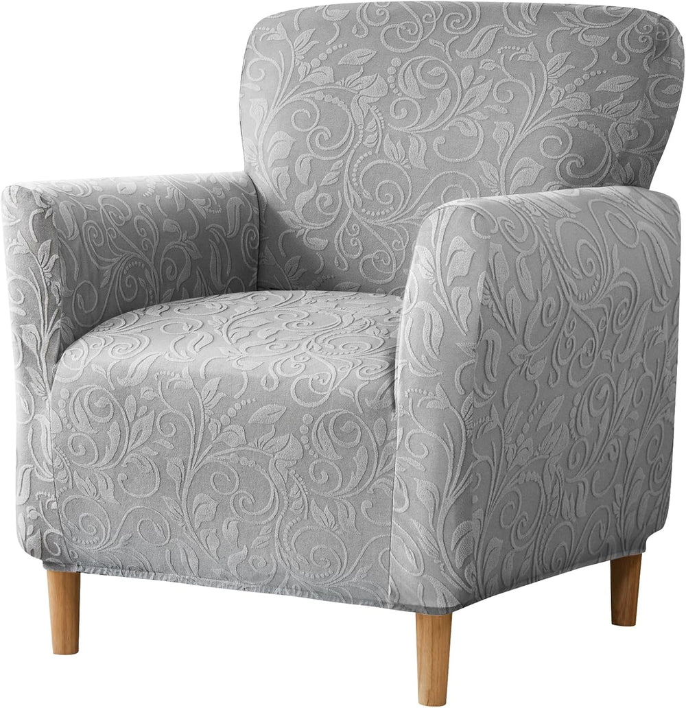 Stretch Modern Banquet Armchair Slipcover 1-Piece Accent Chair Covers with Ar...