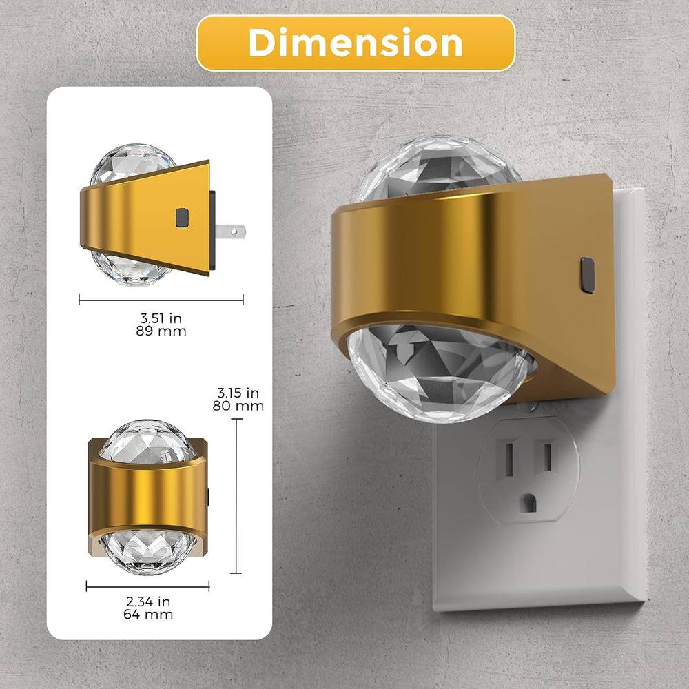 L LOHAS LED Projector Night Light,Night Lights Plug into Wall