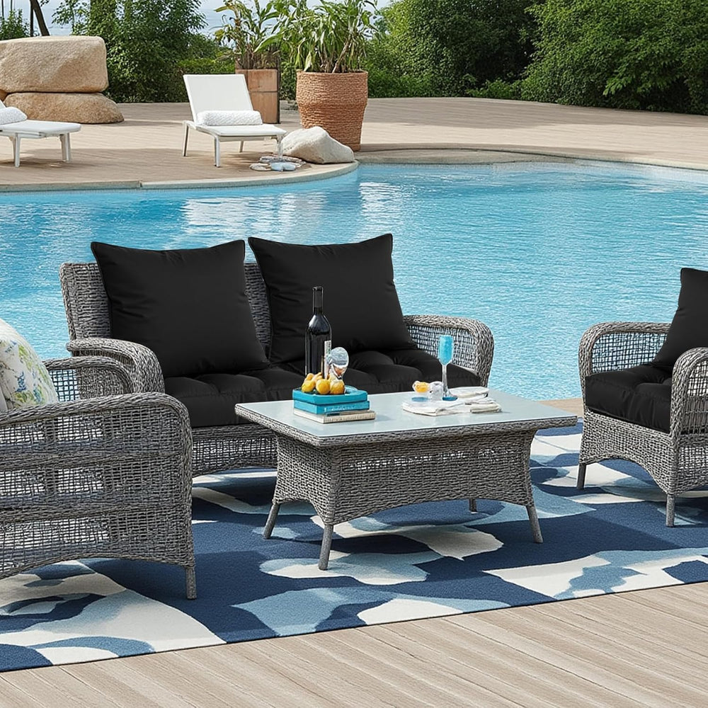 20x20 Outdoor Seat Cushions Set of 2