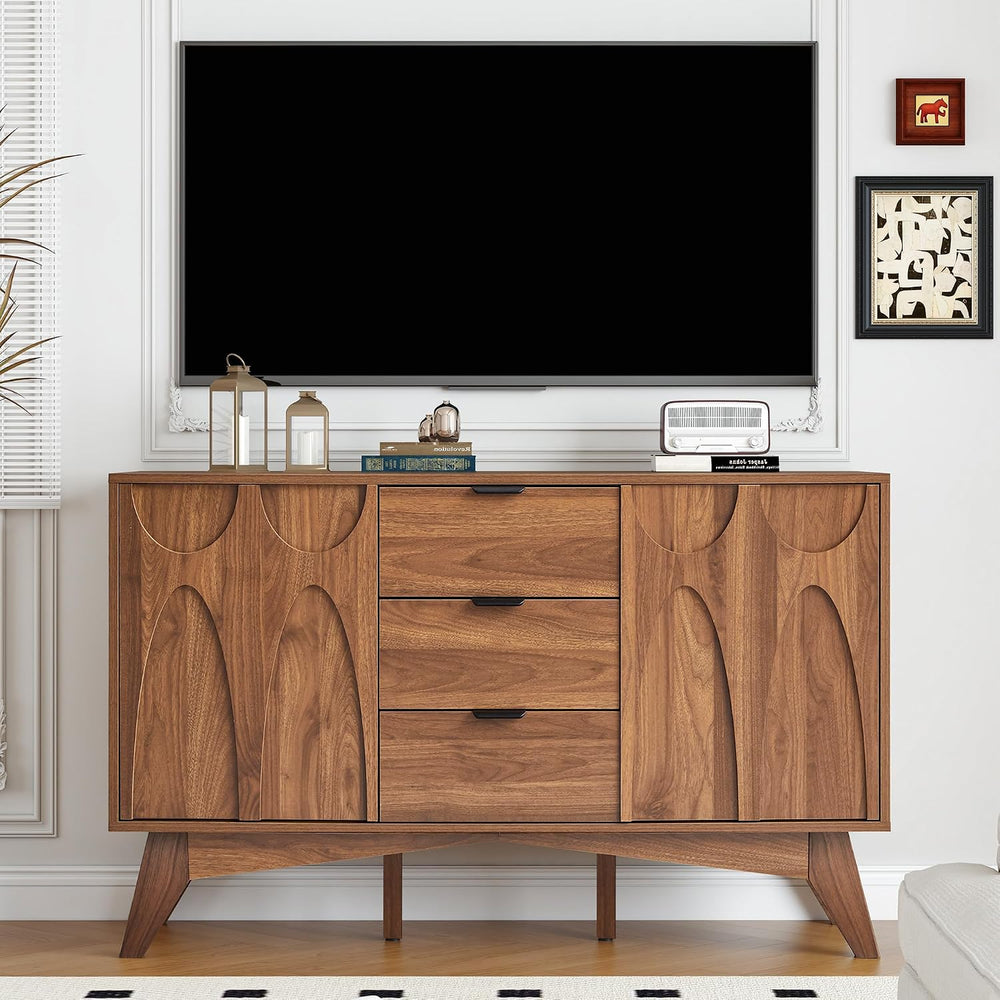 Bifins Buffet Cabinet with Storage, 47.2" Storage Cabinet with 3 Drawers