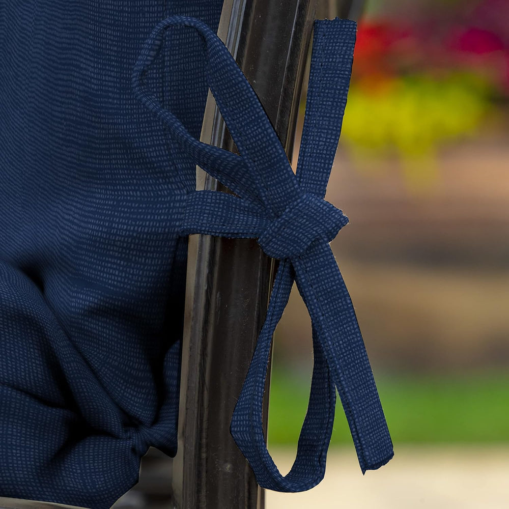 Arden 2-Pack Patio Dining Outdoor Chair Cushions, 20x44, Rain-Proof Seat Pad,...
