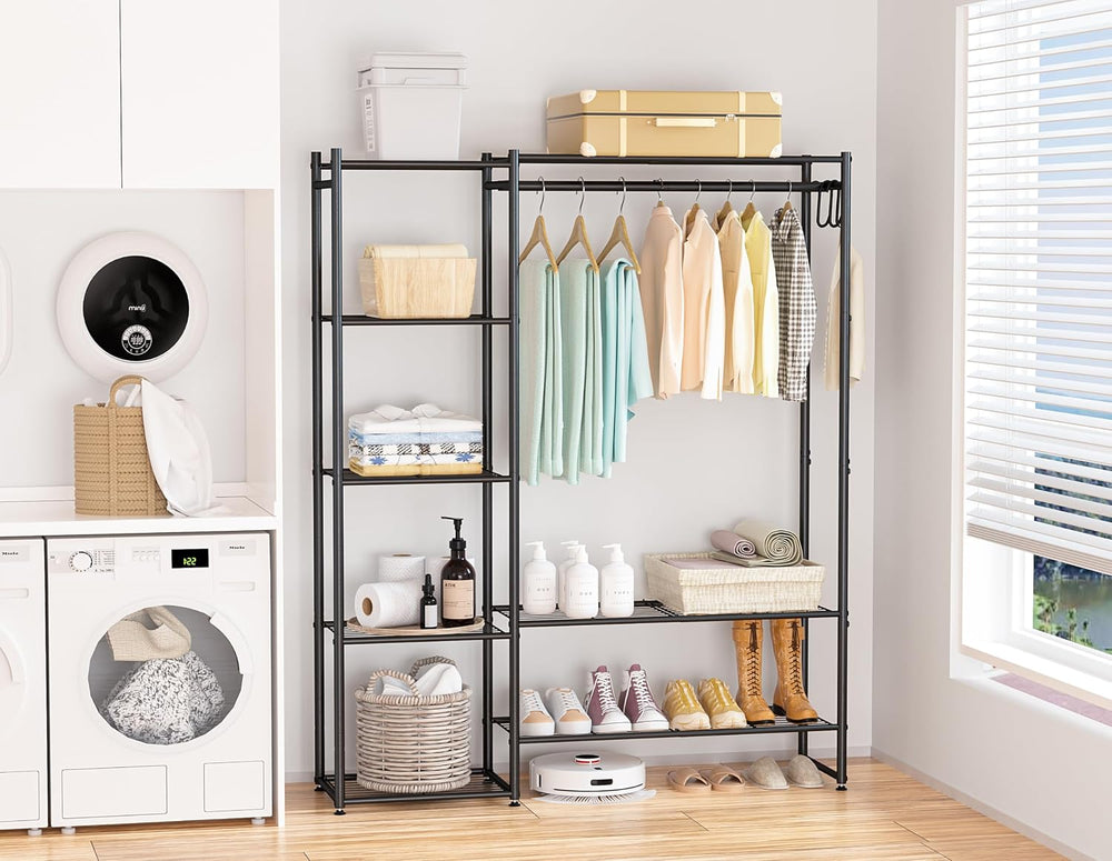 Closet Wardrobe, Closet Organizers and Storage System, Metal Clothes Rack