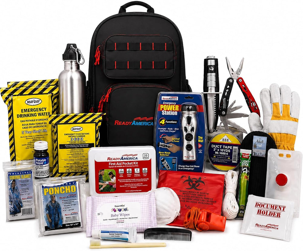 Ready America 70450 Elite 1-Person 3-Day Emergency Backpack
