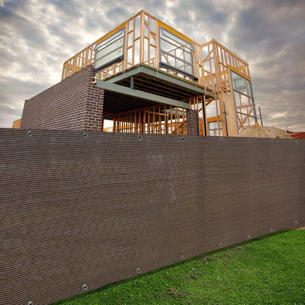 ALION HOME Elegant Privacy Screen Fence Mesh Windscreen for Backyard Deck Pat...