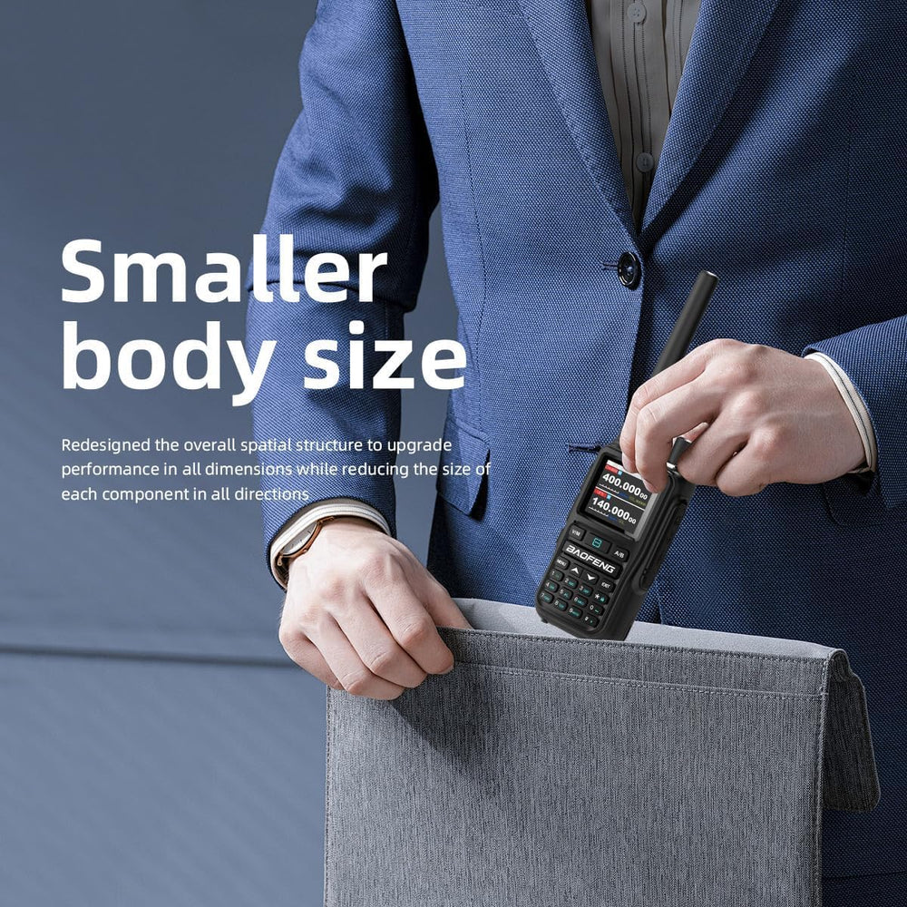 BAOFENG UV-5R Mini Ham Radio Long Range Handheld Two Way Radio, Bluetooth APP...