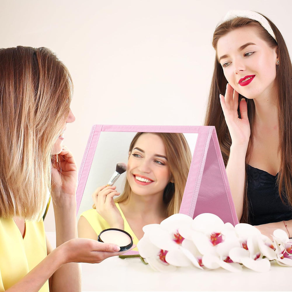 ROYALAY Foldable Full Length Mirror with Handle, 47 * 13in Four-fold Portable...